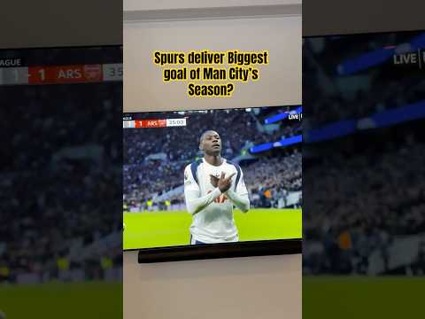 Randal Kolo Muani makes it Tottenham 1 - 1 Arsenal in the North London Derby. #tottenham #arsenal