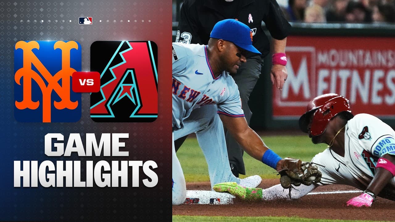 Mets vs. D-backs Game Highlights (5/10/26) | MLB Highlights