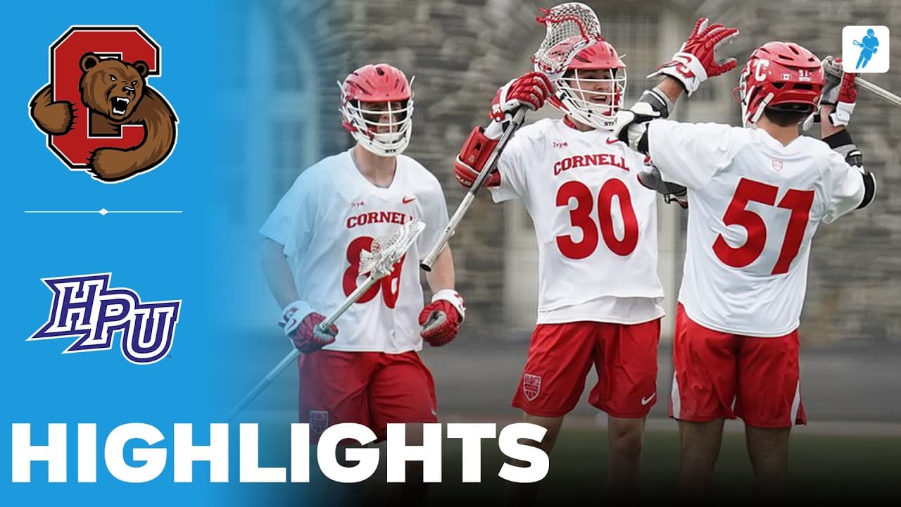 Cornell vs High Point | NCAA College Lacrosse | Highlights - April 13, 2026