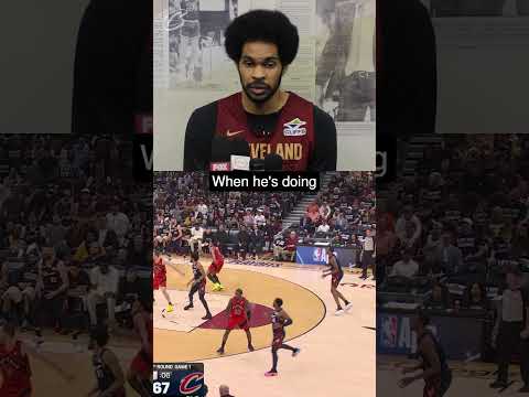 💪 A good sign when 4 is aggressive. #LetEmKnow #Cavs #EvanMobley #JarrettAllen #NBA #Shorts