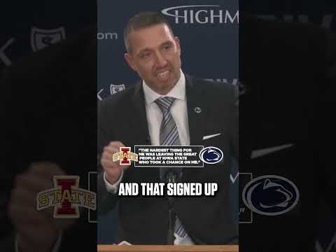 Matt Campbell on his time at Iowa State ❤️ #iowastate #cyclones #cfb #football #college