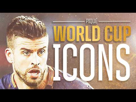 BARÇA WORLD CUP ICONS | GERARD PIQUÉ 🔵🔴