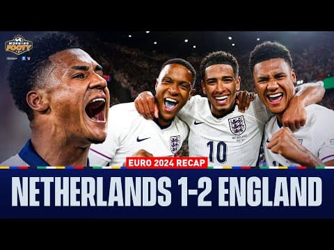 England's Dramatic Win Over Netherlands Sends Them to Euro 2024 Final! 🏆⚽️ | Morning Footy