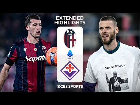 Bologna vs. Fiorentina: Extended Highlights | Serie A | CBS Sports Golazo