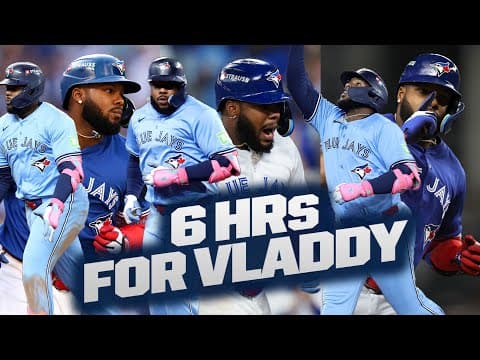 GREATEST Postseason performance in Blue Jays history?! (Vladimir Guerrero Jr. has homered 6 TIMES 😤)