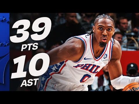 Tyrese Maxey CAME UP BIG vs Wizards | October 28, 2025