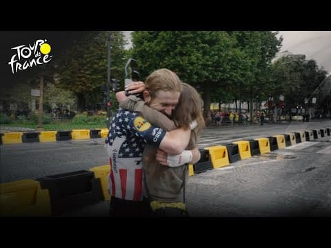 Quinn Simmons proposes to girlfriend after finish to 2025 Tour de France | Cycling on NBC Sports
