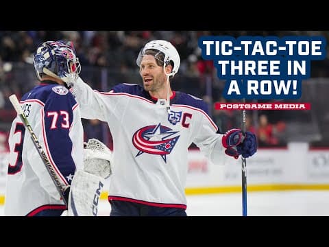 We're going streaking! Hear from the guys after winning 3 straight games! | Postgame Media