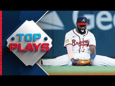 Top MLB Plays of 8/19/25 (Michael Harris II calls game, Blake Perkins catch at the ivy & MORE)!