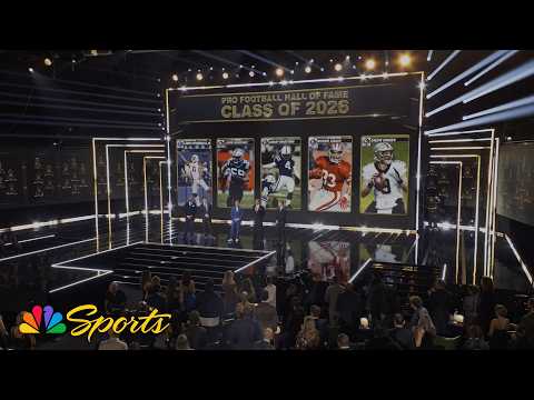 Pro Football Hall of Fame Class of 2026 headlined by Drew Brees and Larry Fitzgerald | NFL on NBC