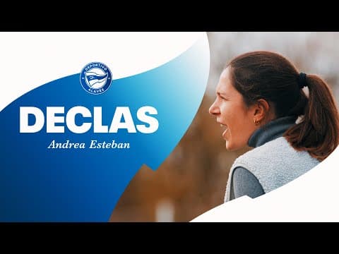 Andrea Esteban: “Hemos recargado energías” | Deportivo Alavés Gloriosas