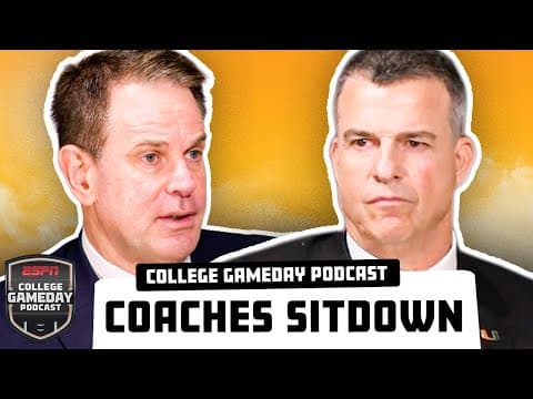 Cignetti vs. Cristobal: National Championship Preview | College GameDay Podcast