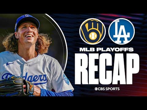 Dodgers Beat Brewers 3-1, Move Within One Win of 2nd Straight World Series | NLCS Game 3 Recap
