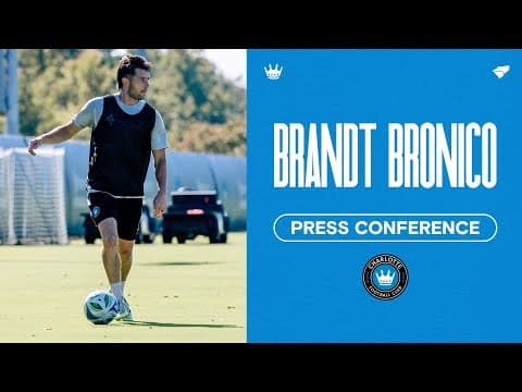 Our Job to Win this Weekend | Brandt Bronico Press Conference
