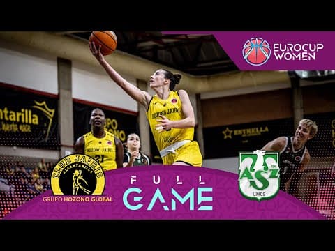 LIVE - Hozono Global Jairis v AZS UMCS Lublin | EuroCup Women 2025-26 | Regular Season