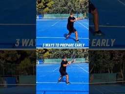 3 Different Ways To Prepare Early in Tennis 🧐