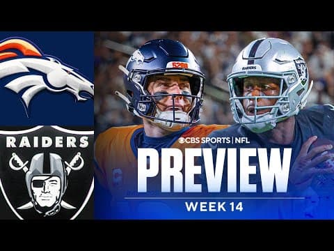 Broncos vs Raiders Game Preview: Picks and Predictions | NFL Week 14