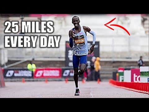 Kelvin Kiptum's WORLD RECORD Training Is Wild (Marathon Weekly Mileage, Track Sessions, Hills)
