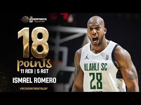 Puerto Rican Brilliance: Ismael Romeo does it ALL! | AHT vs FLA | FIBA #IntercontinentalCup 2025