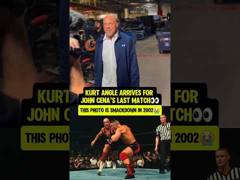 Kurt Angle came to see John Cena!🐐