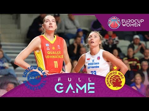 LIVE - KSSSE ENEA AZS AJP Gorzów v Athinaikos Qualco | EuroCup Women 2025-26 | Regular Season