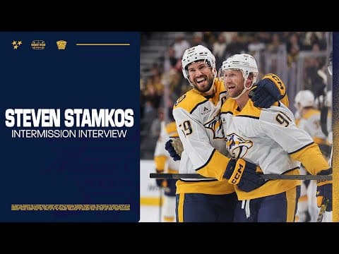 Steven Stamkos: First Intermission Interview - Dec. 31