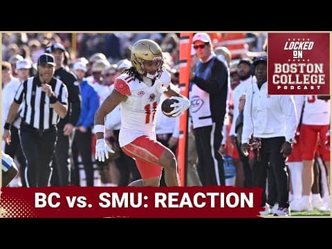 BC vs. SMU: Reactions