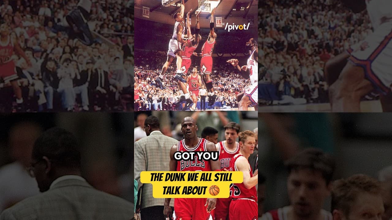 John Starks on the dunk over Chicago and seeing Michael Jordan on the other end of it 👀