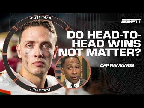 Who is MORE DESERVING: Miami or Notre Dame? 👀 Stephen A. & Paul Finebaum...AGREE? | First Take