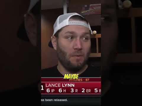 Comic Gold from Lance Lynn 🤣 #mlb