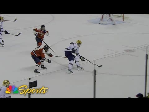 Robert Morris vs. Notre Dame | COLLEGE HOCKEY HIGHLIGHTS | 10/24/25 | NBC Sports