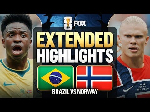 Brazil vs Norway Highlights 🌎🏆 2026 FIFA World Cup™ | Round of 16