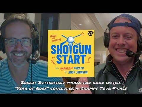 An incredible Butterfield watch, Rory passes Seve, and JT gets back surgery | The Shotgun Start