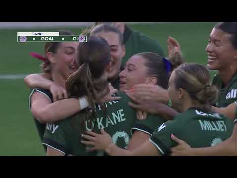 Goal: Katie O'Kane drills go-ahead free kick vs. Portland Thorns