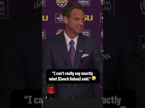 Lane Kiffin couldn't disclose Nick Saban's words 😂
