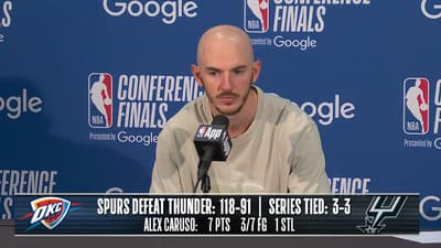 Oklahoma City Thunder vs. San Antonio Spurs | Game 6 Postgame Media Availability