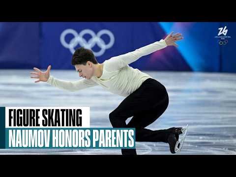Maxim Naumov makes his Olympic debut in tribute to parents