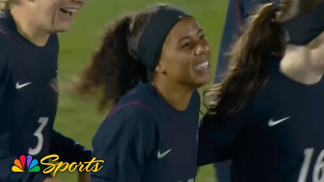 USWNT's Kennedy Wesley scores first international goal of career against Japan | NBC Sports