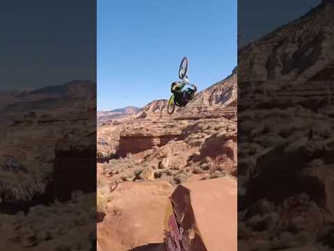 she is UNBEATEN at Red Bull Rampage 🤯 #mtb #freeride #bikelife