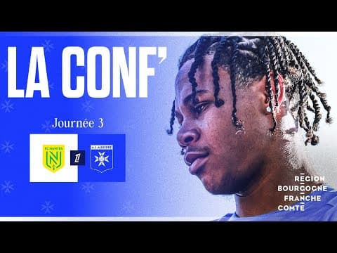 J3 - La conférence de presse de Christophe Pelissier et Kevin Danois avant Nantes-AJA