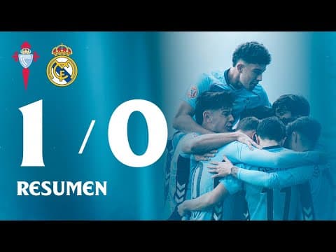 Celta Fortuna vs Real Madrid castilla  (1-0) | Resumen | PRIMERA FEDERACIÓN
