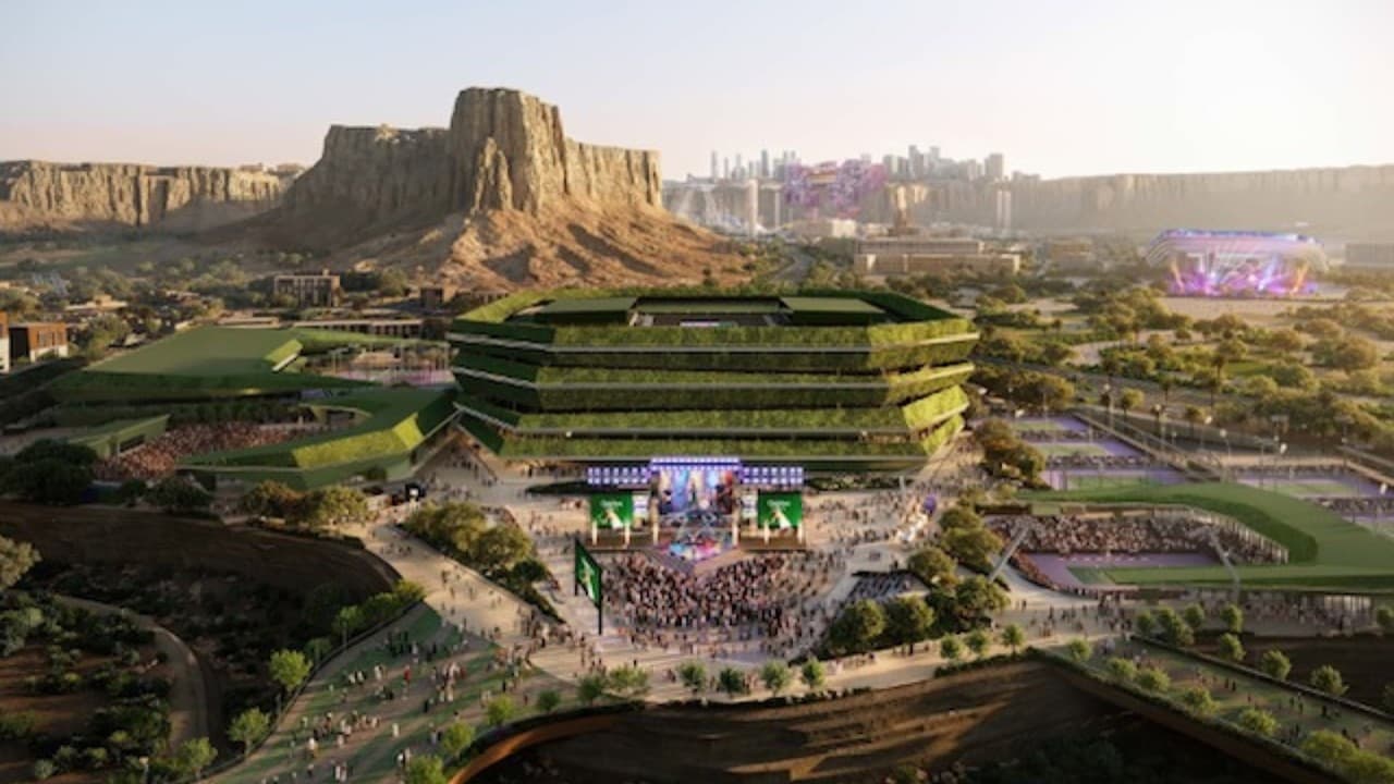 Saudi Arabia Unveils Huge Tennis Complex in Qiddiya City | 30 Courts, 33,000 Seats