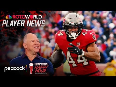 RB Sean Tucker 'looked awesome' for Buccaneers in Week 11 | Fantasy Football Happy Hour | NFL on NBC
