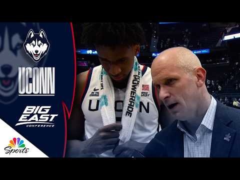 UConn head coach Dan Hurley effusive over Tarris Reed Jr. vs. St. John’s | Big East on NBC Sports