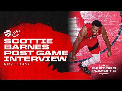 Scottie Barnes | RD1 GM6 Post Game vs Cavaliers | May 01, 2026