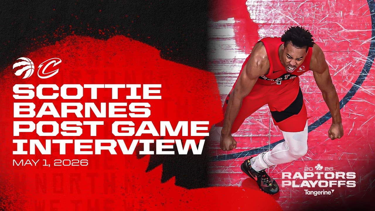 Scottie Barnes | RD1 GM6 Post Game vs Cavaliers | May 01, 2026