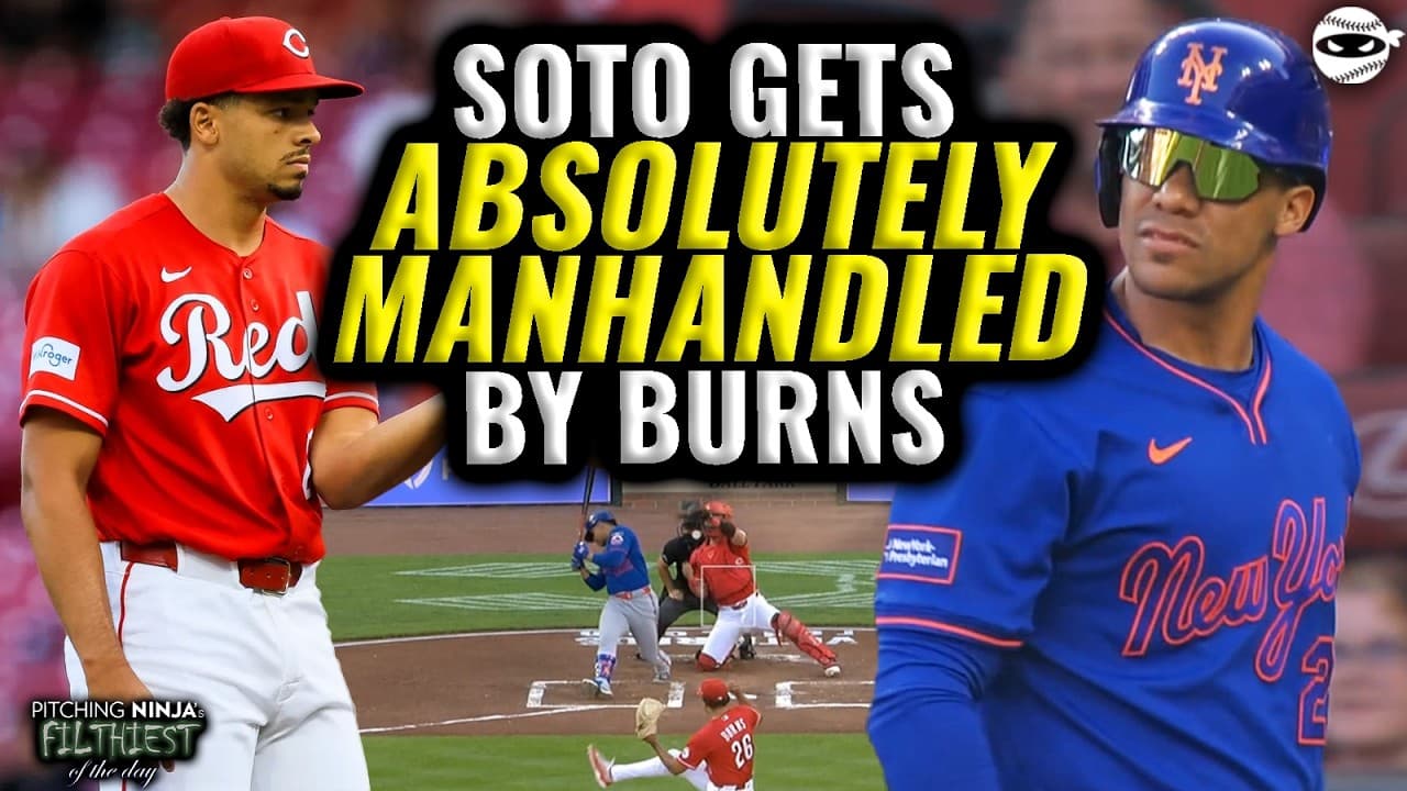 Chase Burns MANHANDLES Juan Soto