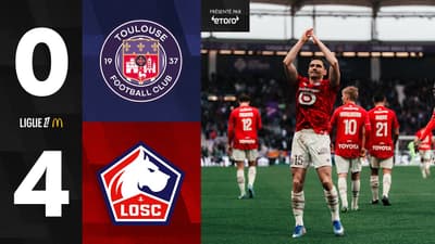 HIGHLIGHTS I La large victoire du LOSC face à Toulouse (0-4) 👊 avec ‪@etorofrance877‬