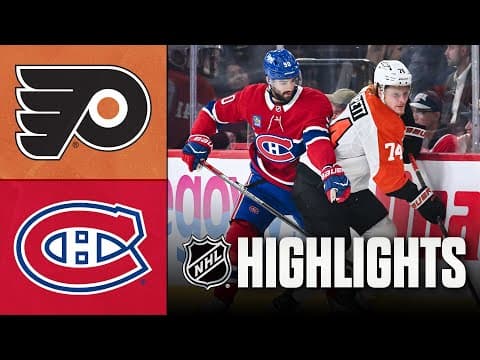 NHL Highlights | Flyers vs. Canadiens | September 23, 2025