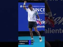 Flavio Cobolli serves up an outrageous forehand 🔥